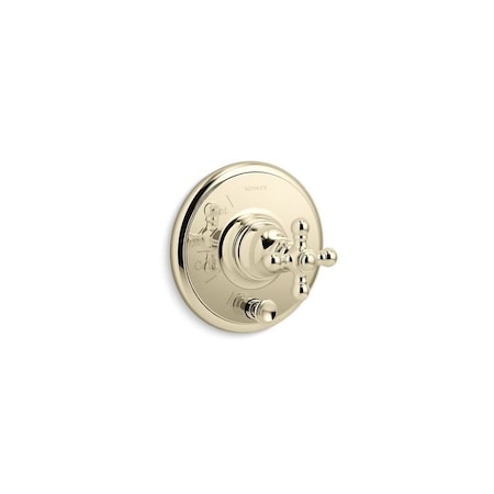 Kohler Artifactsrite-Temp Vlv Trm W/Div, Cross K-T72768-3-AF